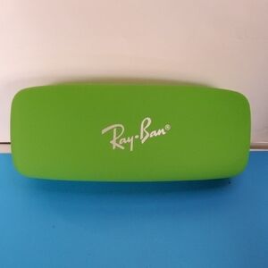 Green Hardshell Ray-Ban Eyeglass Case.